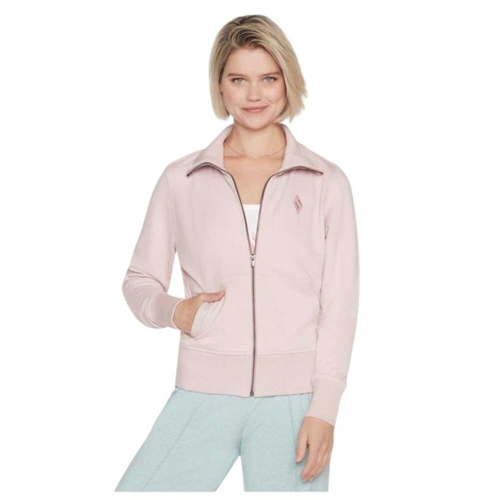 Skechers Womens/Ladies Diamond Regular Long-Sleeved Sweatshirt / Lavender/Pink